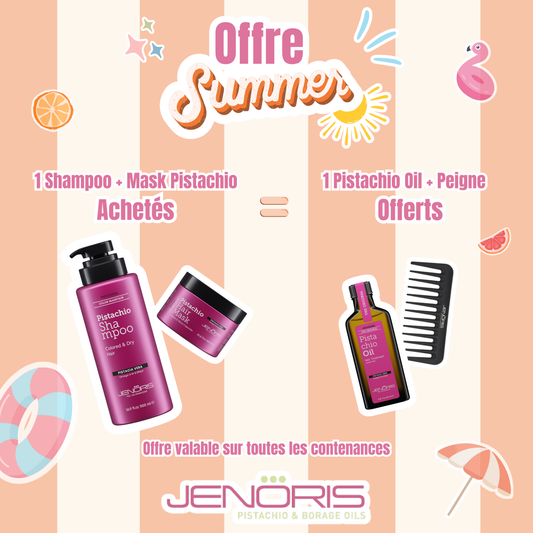 3. Offre d'été - Shampoo + Mask Pistachio