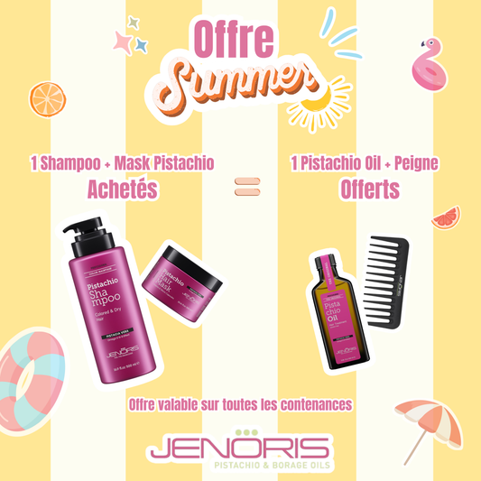 3. Offre d'été - Shampoo + Mask Pistachio