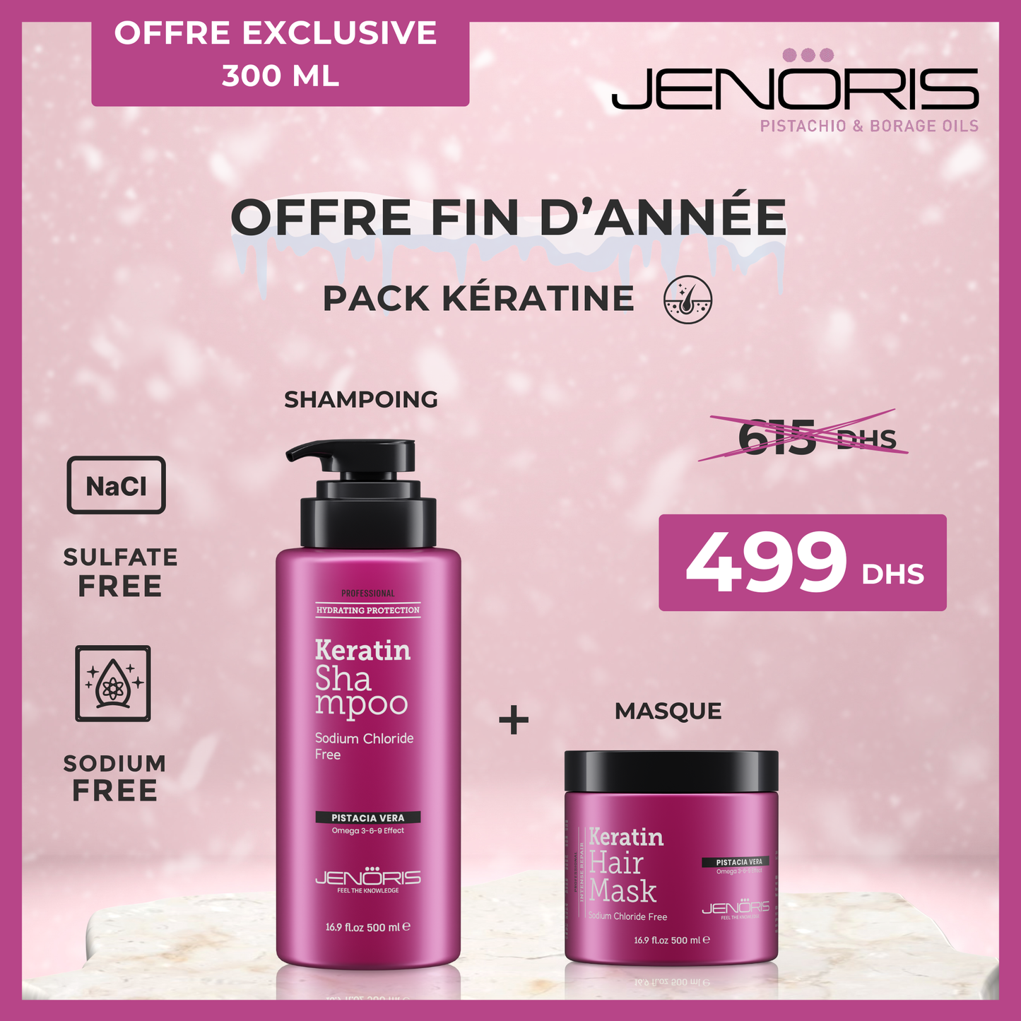 Pack Kératine Jenoris