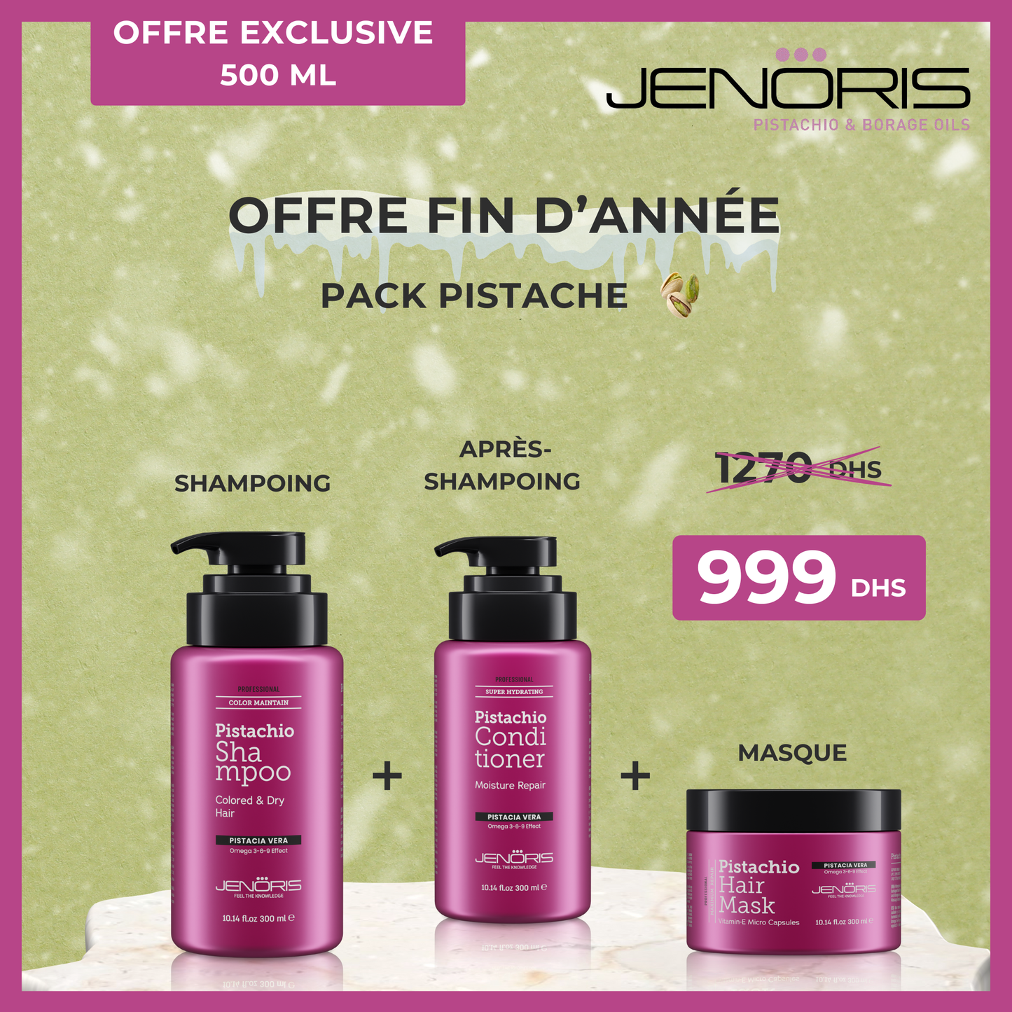 Pack Pistache Jenoris