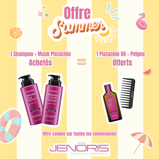 2. Offre d'été - Shampoo + Conditioner Pistachio