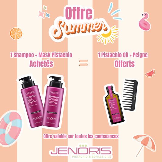 2. Offre d'été - Shampoo + Conditioner Pistachio
