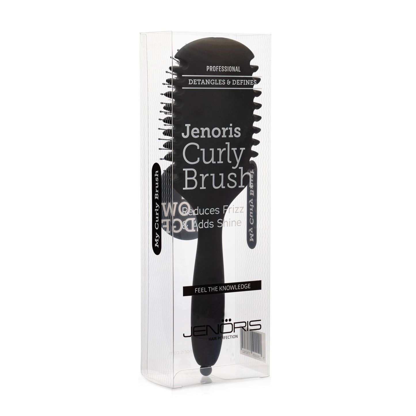 Jenoris Curl Brush - Brosse à Cheveux pour cheveux bouclés